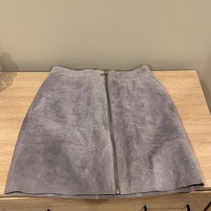Vero Moda Gray Mini Skirt